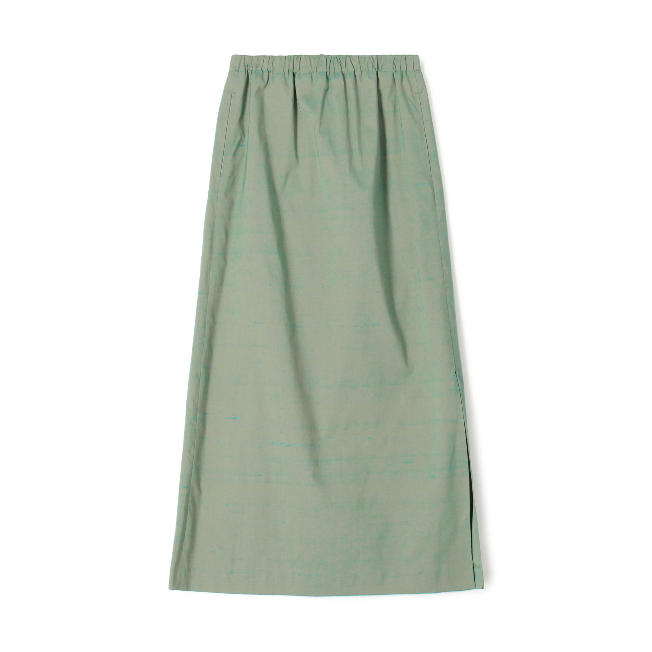 CABaN シルクネップストレッチ ロングスカート