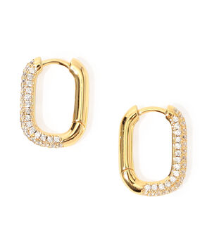LUV AJ PAVE CHAIN LINK ピアス