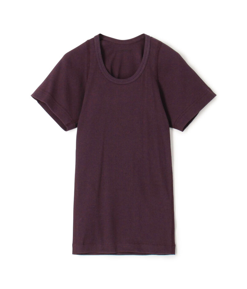 OVERNEATH Rib T027 リブTシャツ
