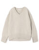 【WEB限定】ラムカシミヤ Vネックプルオーバー