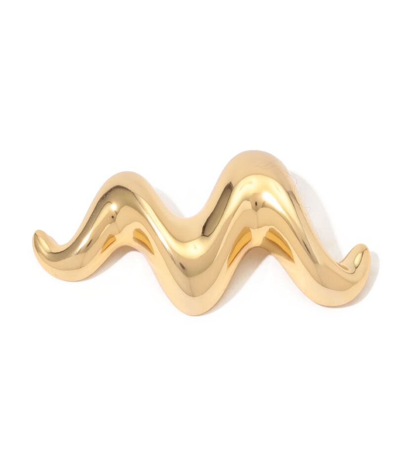 JAMIRAY WAVE SCULPTURE ブローチ