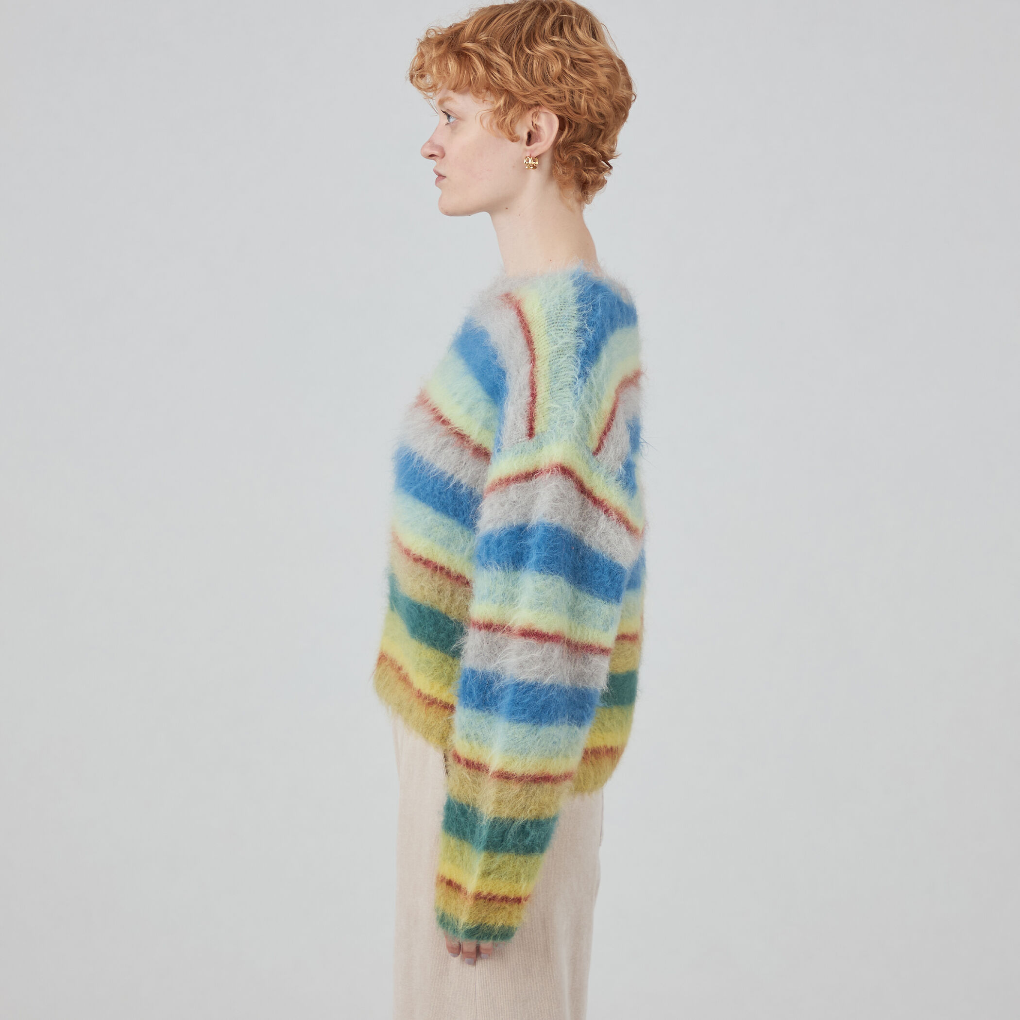 ディップダイボーダー クルーネックプルオーバー｜トゥモローランド