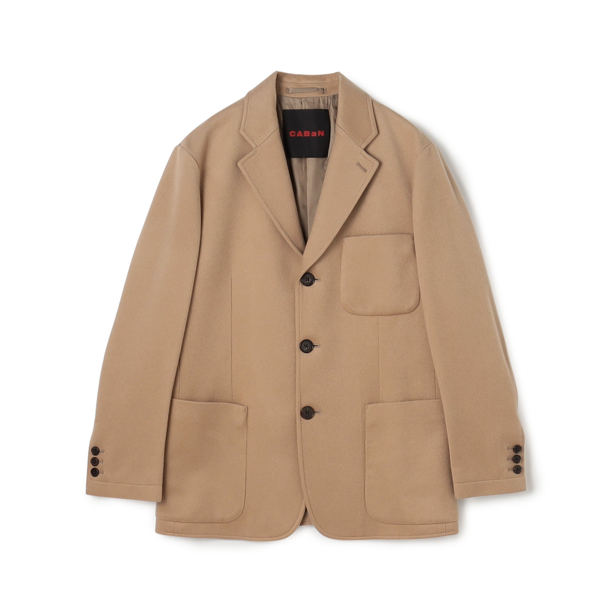 カシミヤメルトン テーラードジャケット｜トゥモローランド 公式通販