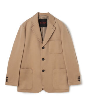 カシミヤメルトン テーラードジャケット