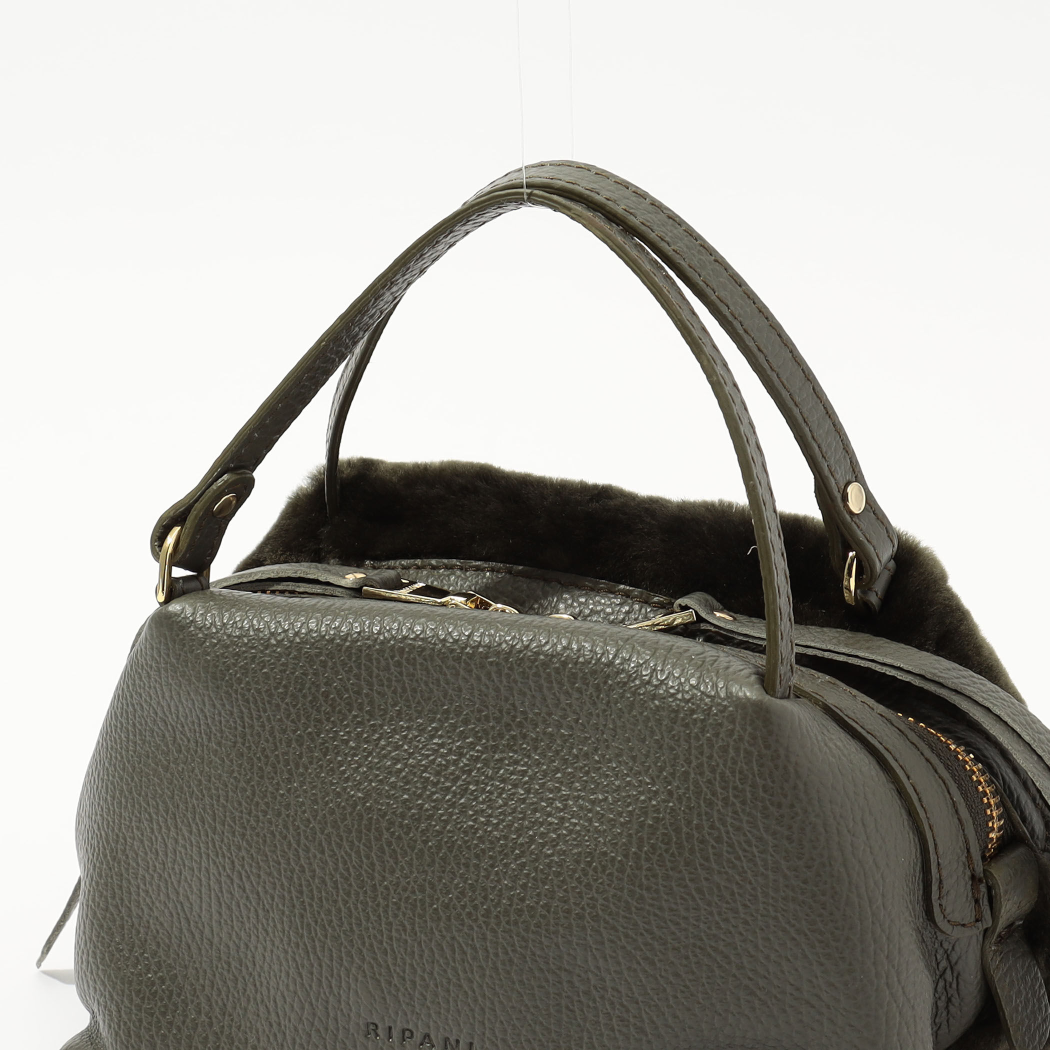 RIPANI RONDINE S ムートンコンビ ショルダーバッグ｜トゥモローランド