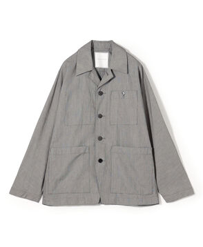 コットンリネンキュプラ ドルマンスリーブ カバーオールジャケット