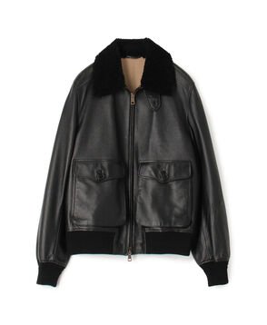 ナッパレザー ボンバージャケット