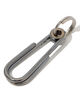STUDEBAKER METALS SCISSOR HOOK KEYHOLDER シルバーキーホルダー