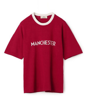 14ゲージ インターシャ クルーネックプルオーバー ニットTシャツ