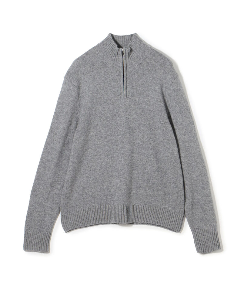 リサイクルカシミヤ ハーフジッププルオーバー MRBC3719 リサイクルカシミヤ ハーフジッププルオーバー MRBC3719