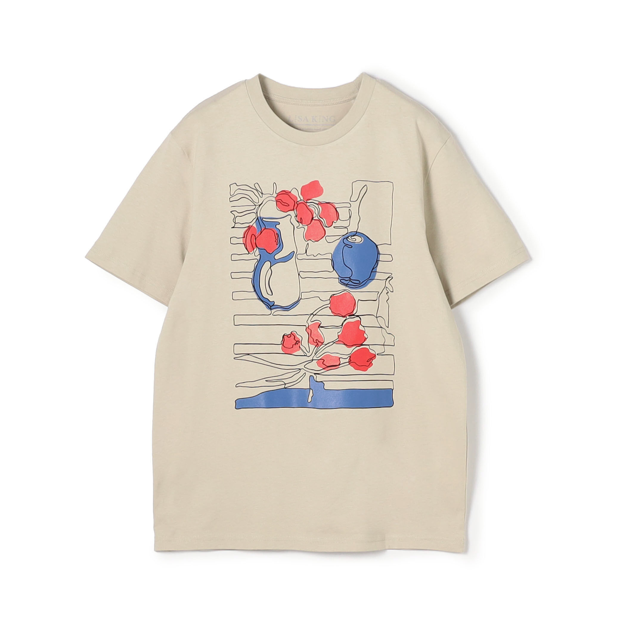 ドゥロワー別注　Drawer LISA KING　Tシャツ　　トゥモローランド LISA KING コットン ショートスリーブプルオーバー｜トゥモローランド