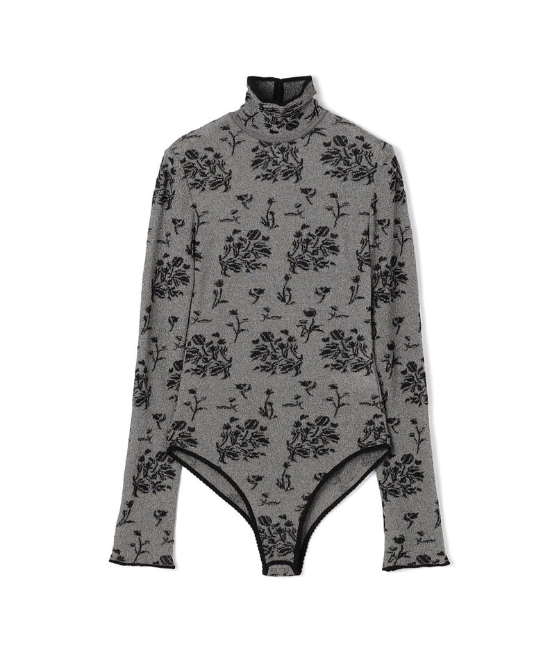 Mame Kurogouchi Floral Jacquard Knit Bodysuit ジャカード ボディスーツ