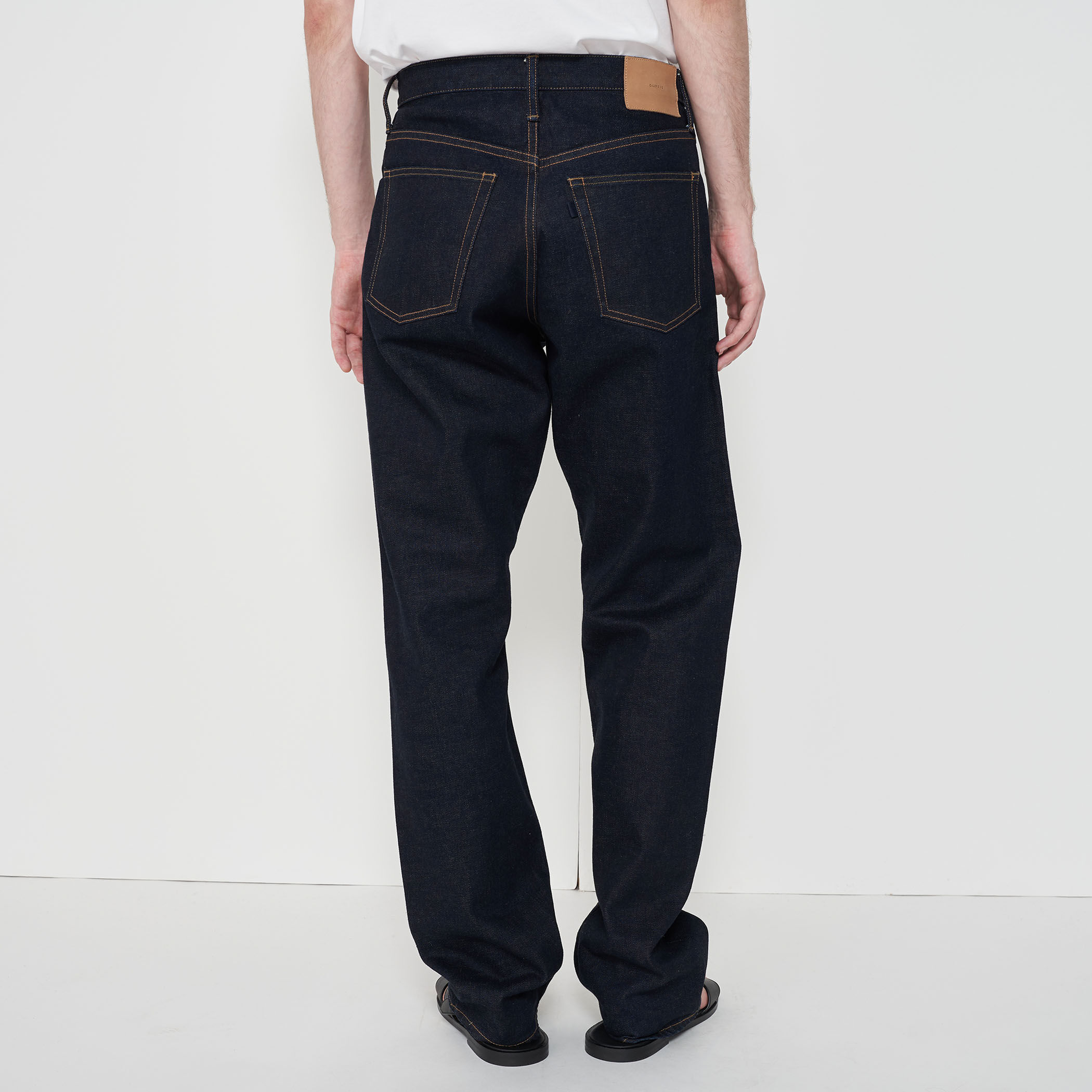 リユースシーアイランドコットン デニムストレートパンツ