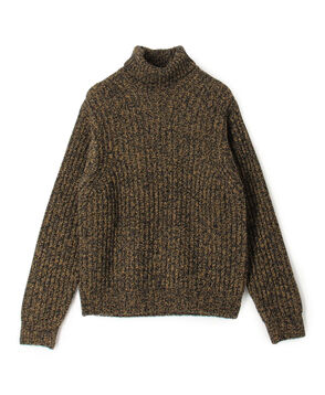 TOMORROWLAND Tricot ウールカシミヤ メランジニット タートルネックプルオーバー
