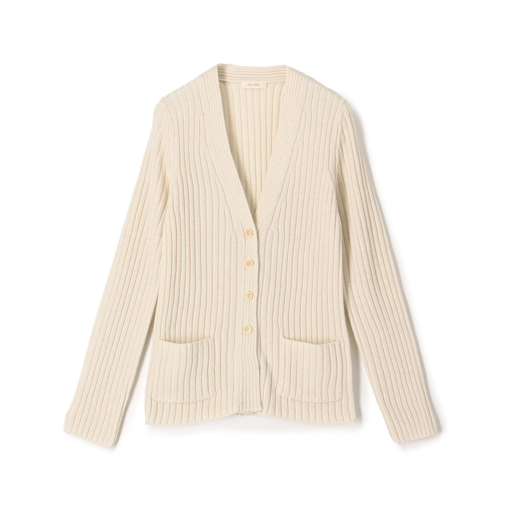 ウールリブ Vネックカーディガン｜トゥモローランド 公式通販