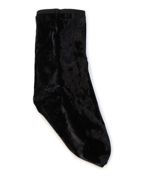 SIMONE WILD HAMMERED VELVET ベルベットソックス