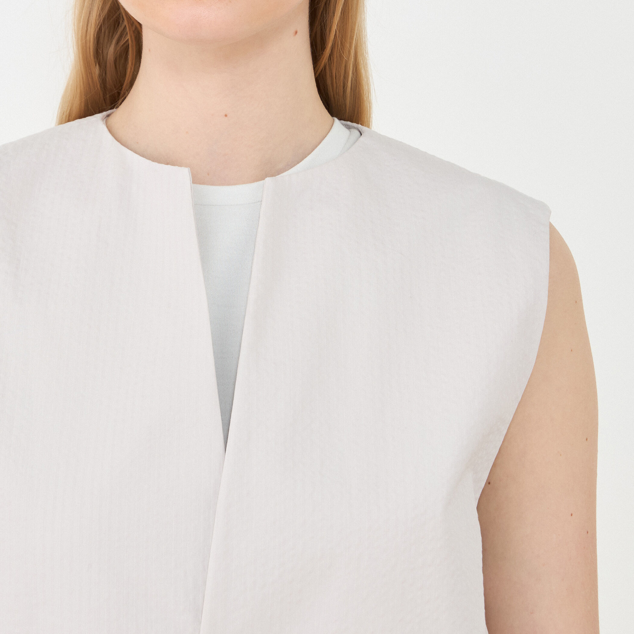 シュワ⭐︎トゥモローランド・ジレ □コットンサッカー ジレ｜トゥモローランド 公式通販