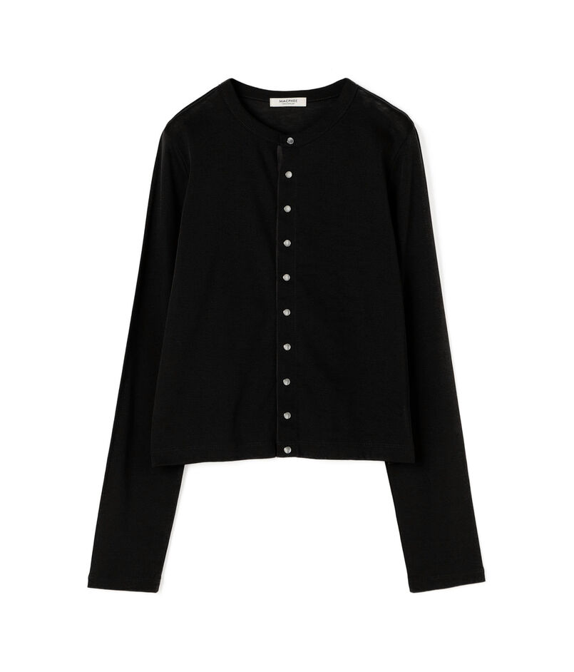 【WEB先行予約】ハイゲージジャージー クルーネックカーディガン