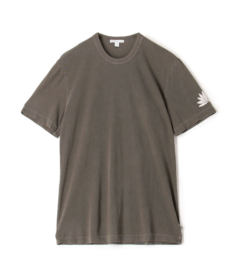 グラフィックプリント クルーネックTシャツ MLJ3311YV