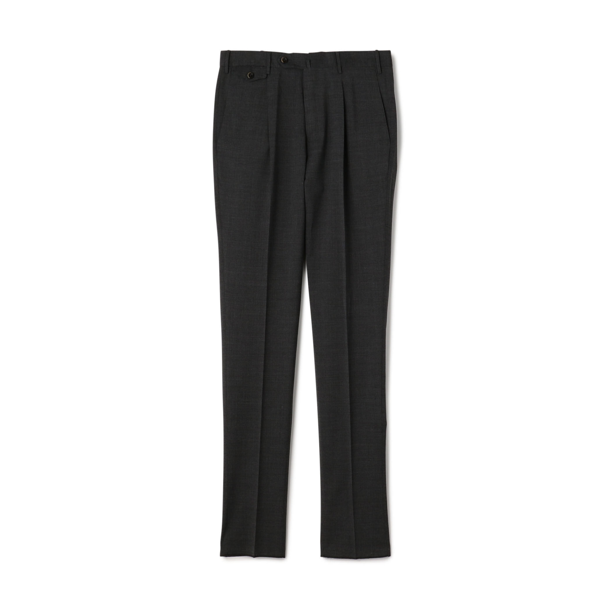 在庫処分セール テ TORINO PT Gentleman スリム 1プリーツ ポリエステルウール Fit パンツ