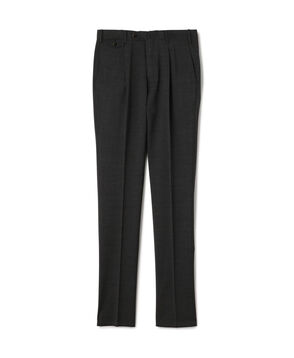 PT TORINO Gentleman Fit ポリエステルウール 1プリーツ スリムスラックス