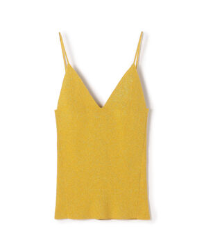 KANAKO SAKAI RIBBED-KNIT CAMISOLE