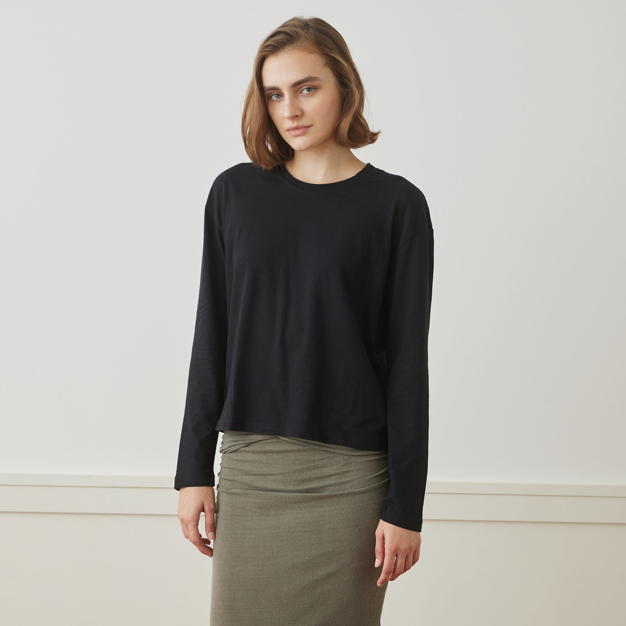 tシャツ ベーシック クルーネックプルオーバー WLJ3113 レディース ベーシック クルーネックプルオーバー WLJ3113 | JAMES