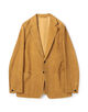 ラムスエード シングルブレステッド2Bジャケット