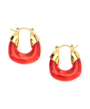 Lizzie Fortunato MINI ORGANIC HOOPS ピアス