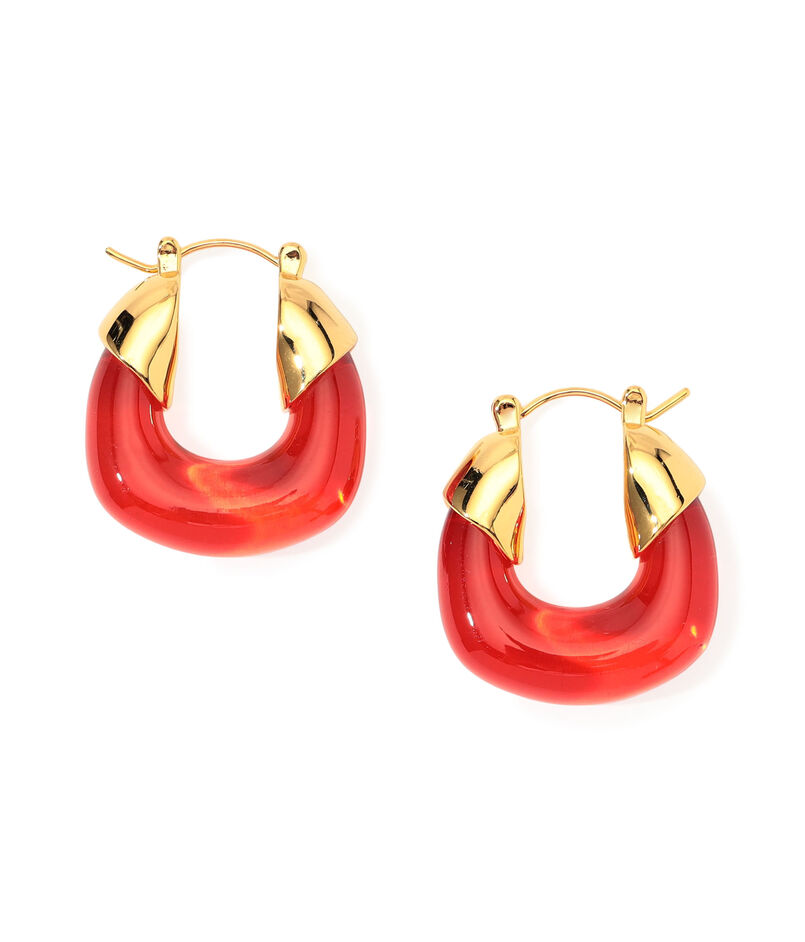 Lizzie Fortunato MINI ORGANIC HOOPS ピアス