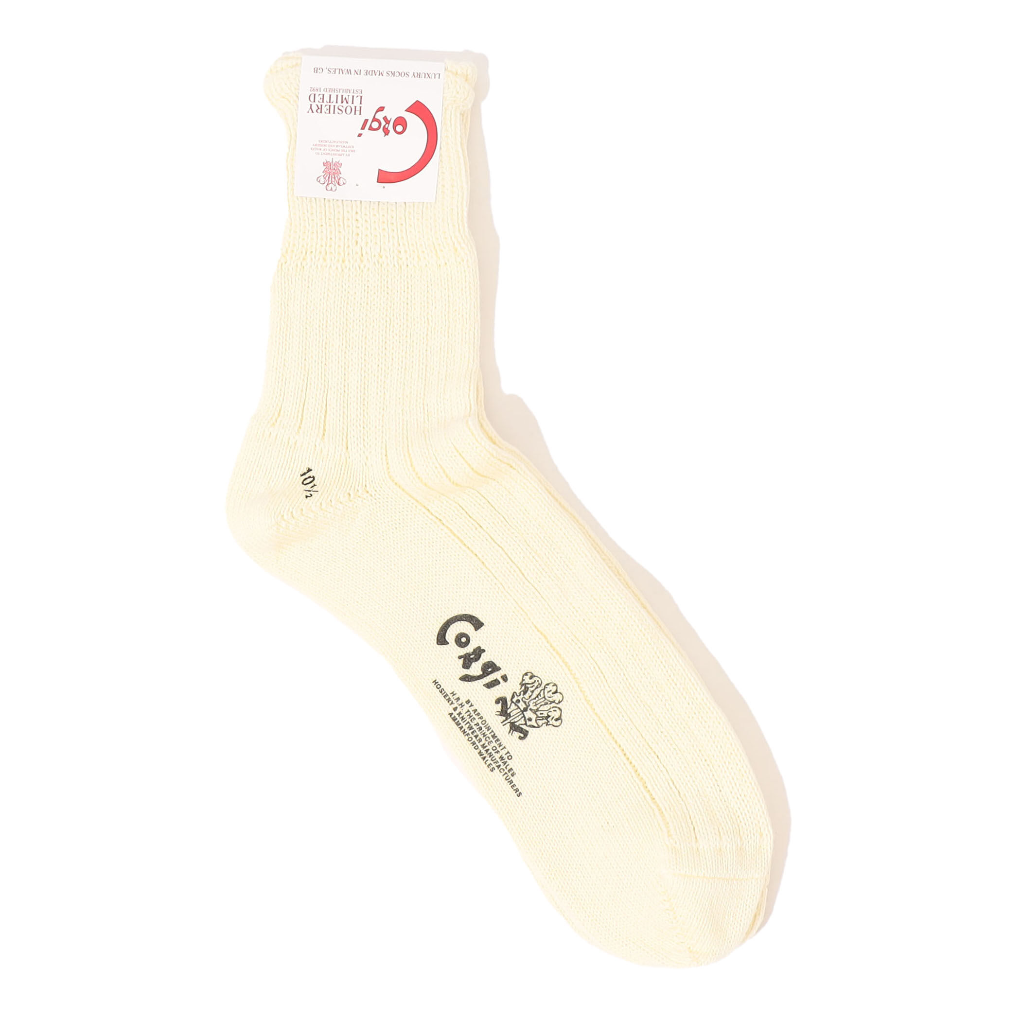 Corgi(コーギ)/SOFT COTTON PLAIN WS SOCKS(ソフト コットン