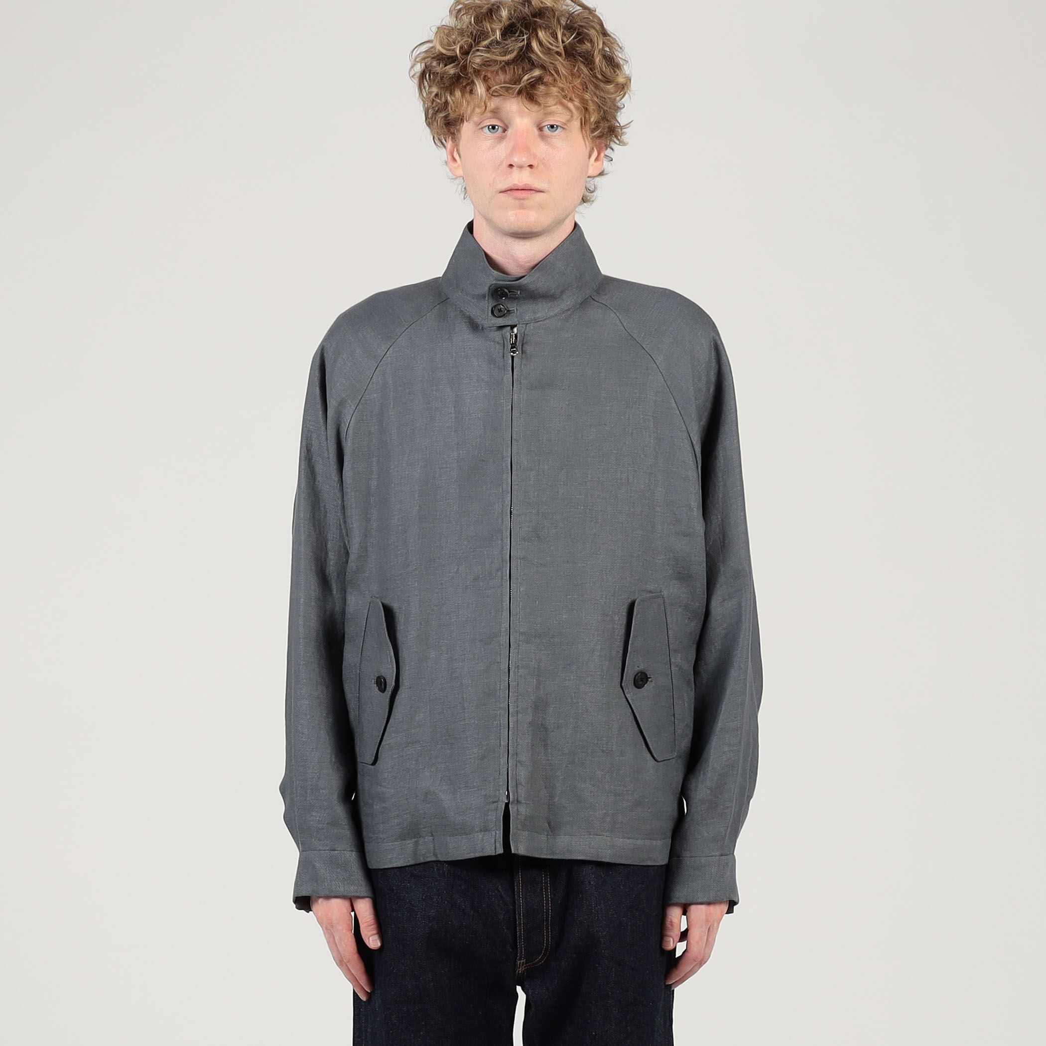 The CLASIK HARRINGTON ヘンプリネン ブルゾン｜トゥモローランド 公式通販