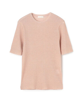 マーセライズドコットン クルーネックプルオーバー