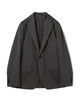 コットンポリエステル ストレッチツイル シングルブレステッド2Bジャケット