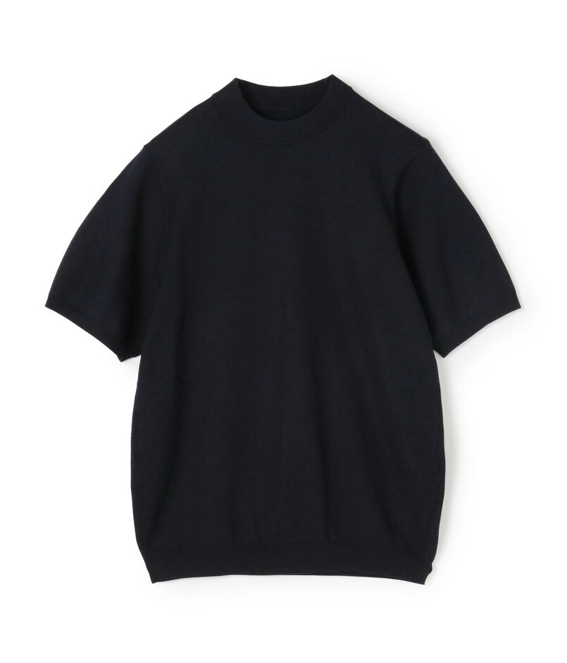 TOMORROWLAND tricot シルクコットン モックネックプルオーバー