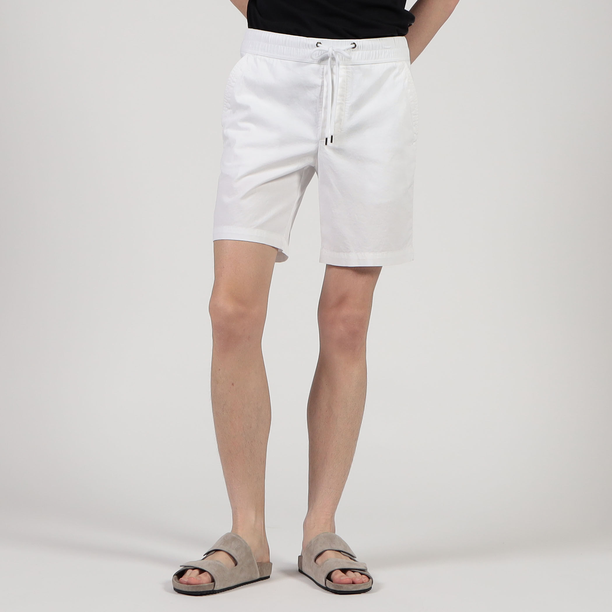 JAMES PERSE　リネン　ショートパンツ ウエストゴム JAMES PERSE リネン ショートパンツ | NET-A-PORTER