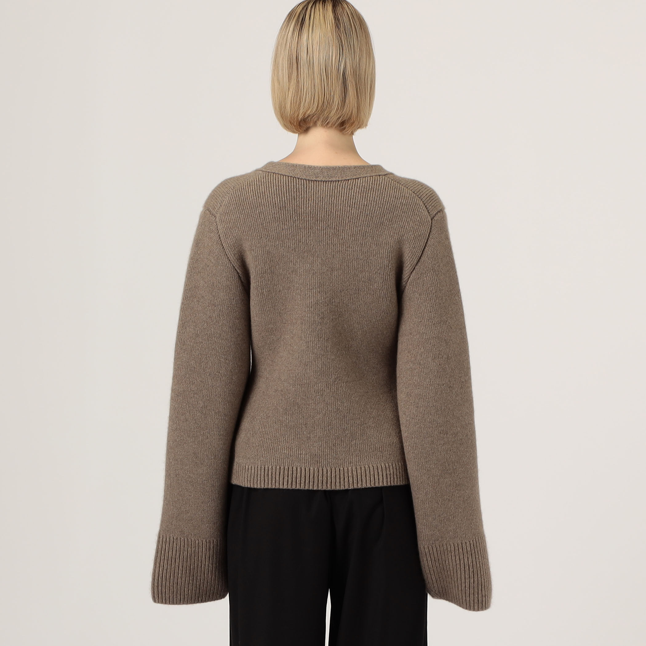 toteme カーディガン ブラウン　the row khaite best-toteme-khaite-the-row-