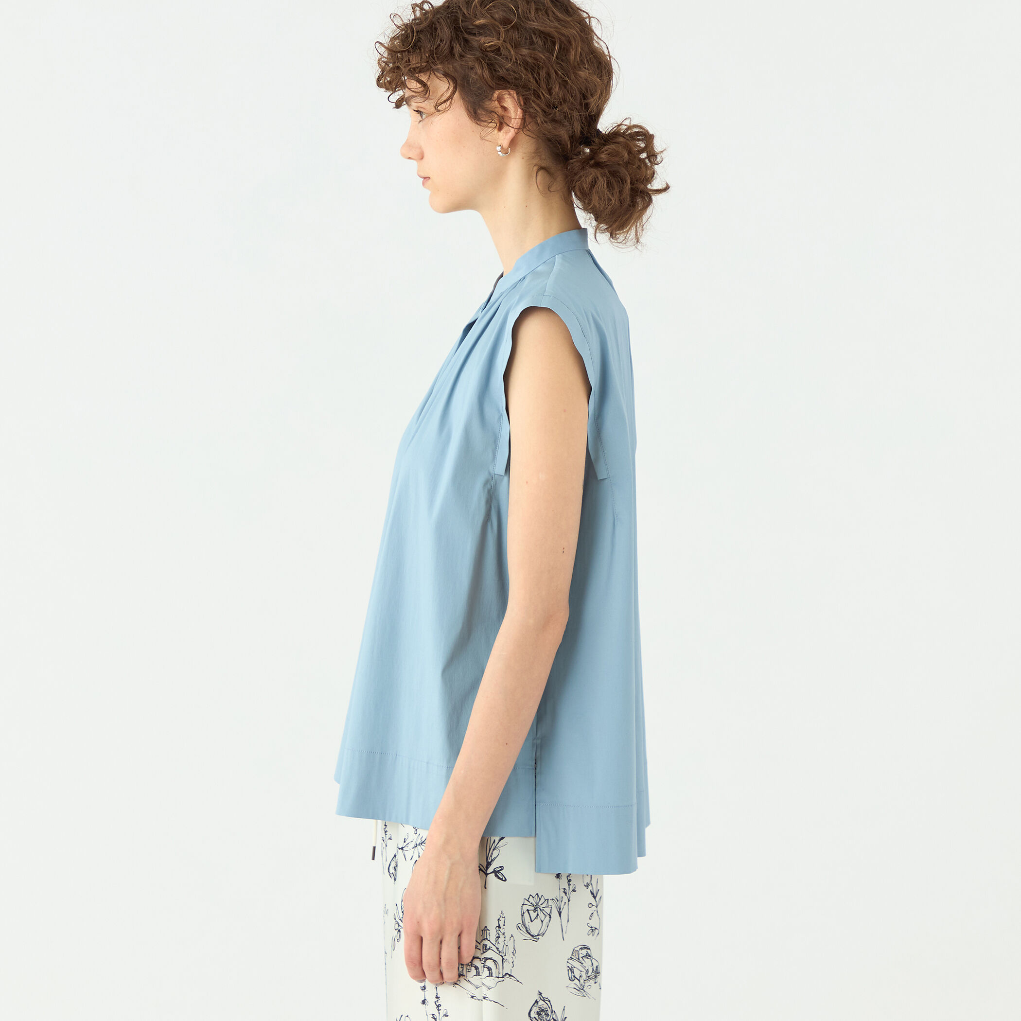 楽天市場】【SALE／40%OFF】ストレッチブロード ギャザー