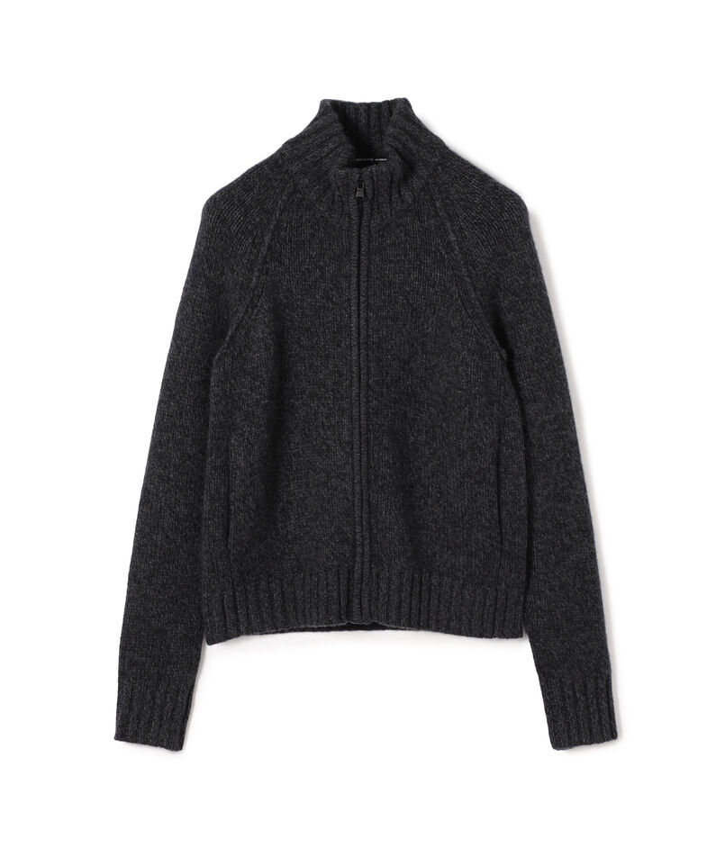 Recycled cashmere zip-up cardigan MRBC2174