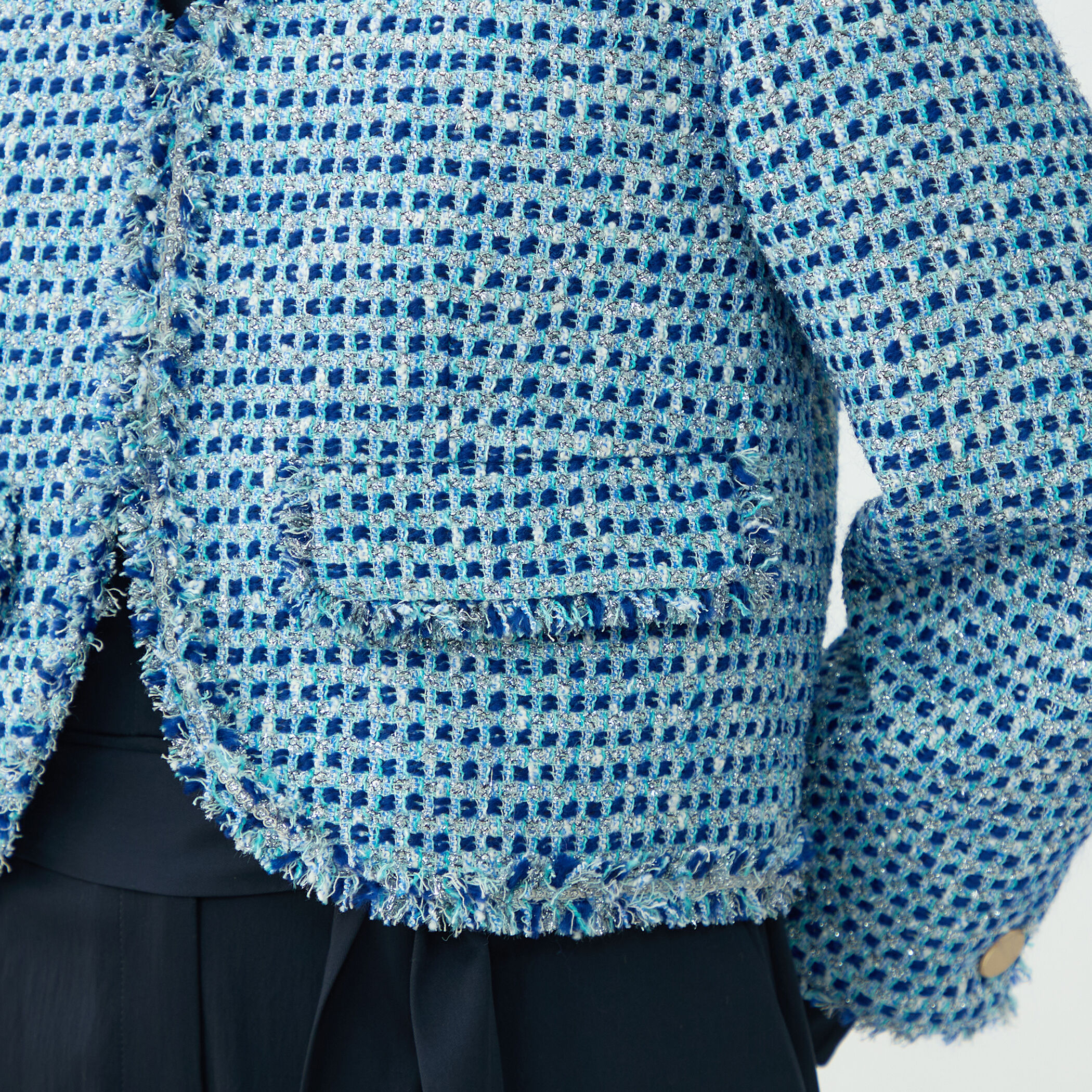 ペペローニツイード ショートジャケット｜トゥモローランド 公式通販