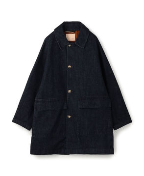 【別注】EDWIN レインボーセルビッチデニム ステンカラーコート