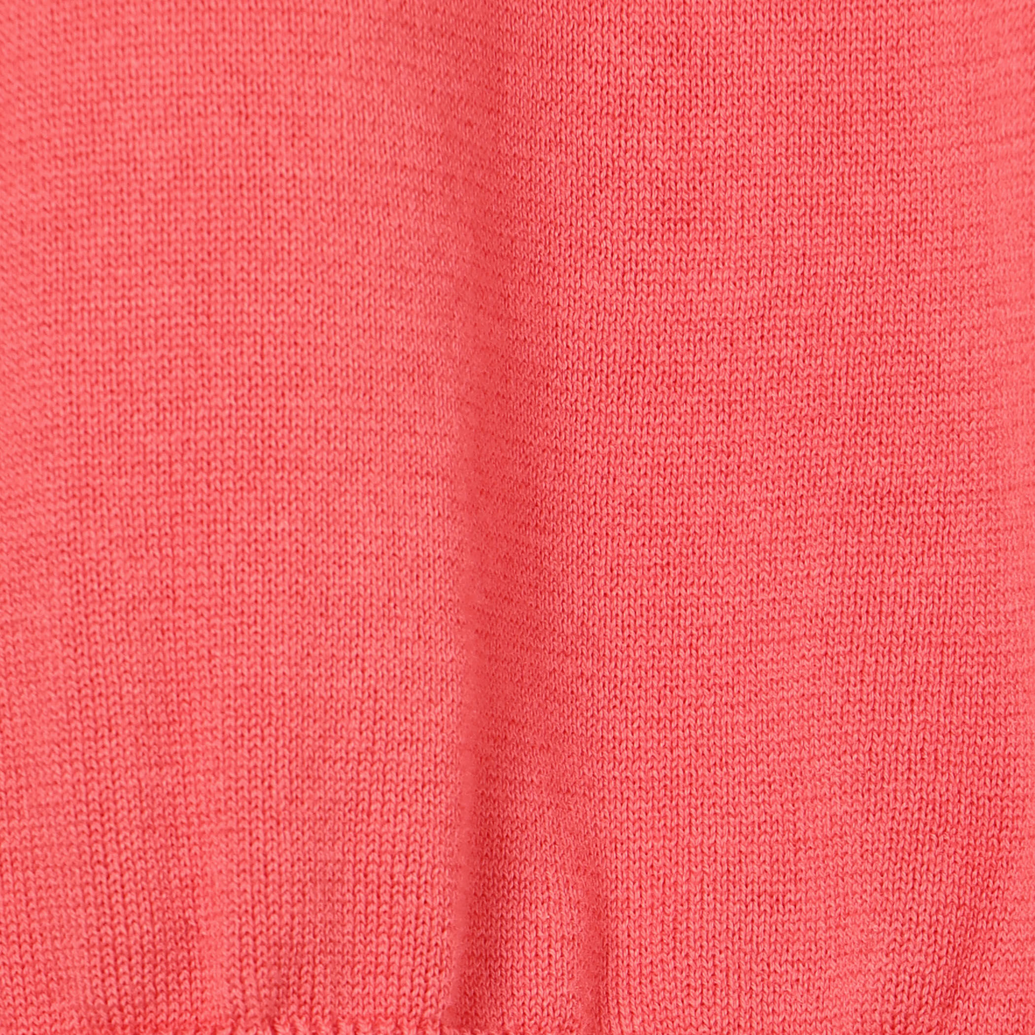 TOMORROWLAND tricot ギザコットン クルーネックプルオーバー