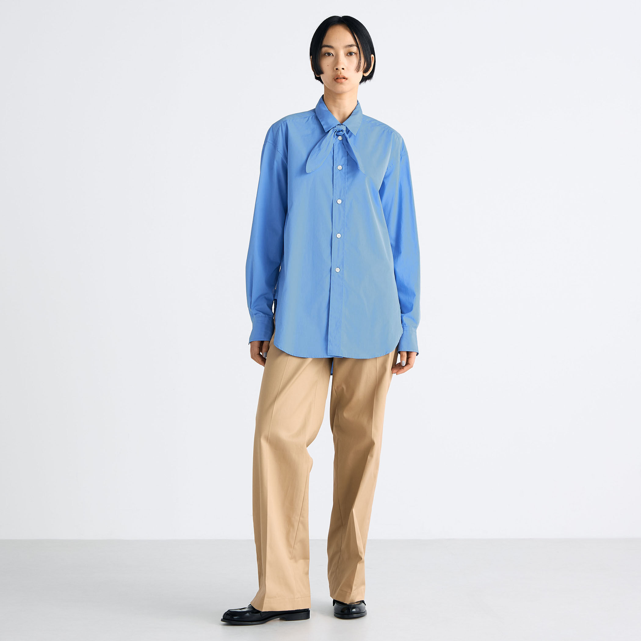 美品 Curensology THOMAS MASON ロングスリムシャツ 青 美品 Curensology THOMAS MASON ロングスリムシャツ 青｜Yahoo!フリマ