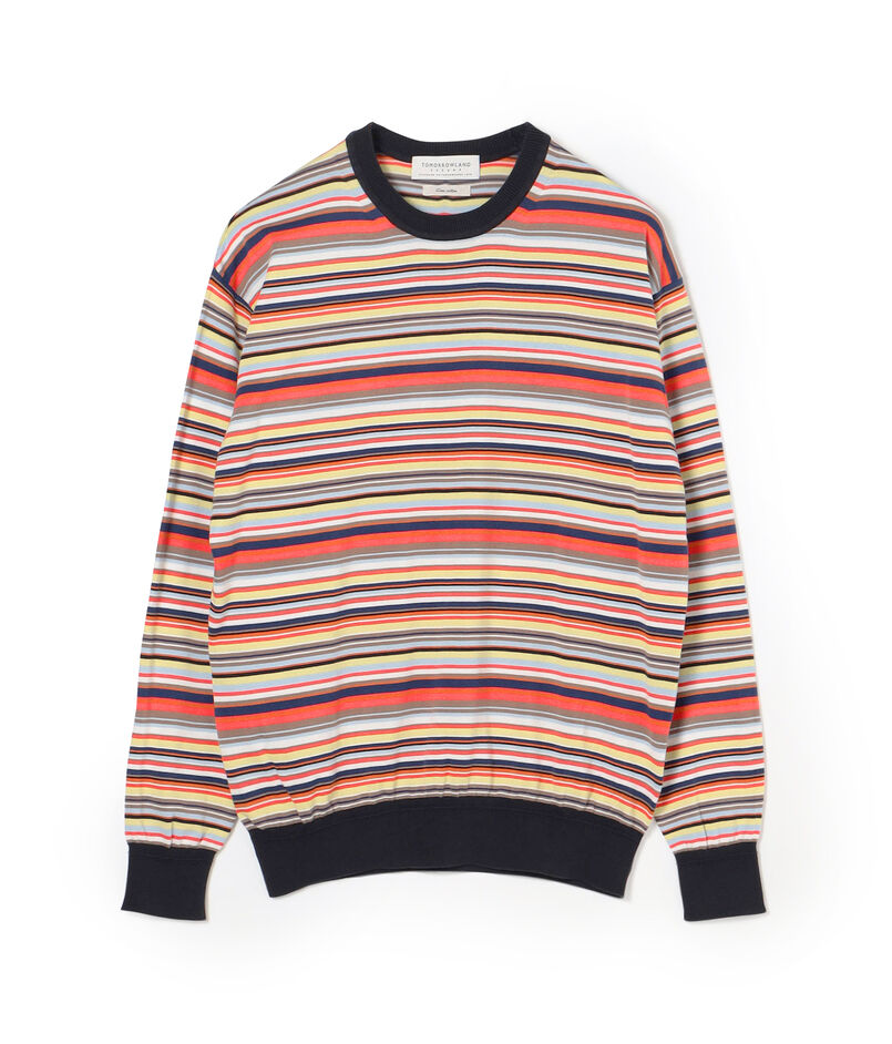 TOMORROWLAND tricot ギザコットン クルーネックプルオーバー