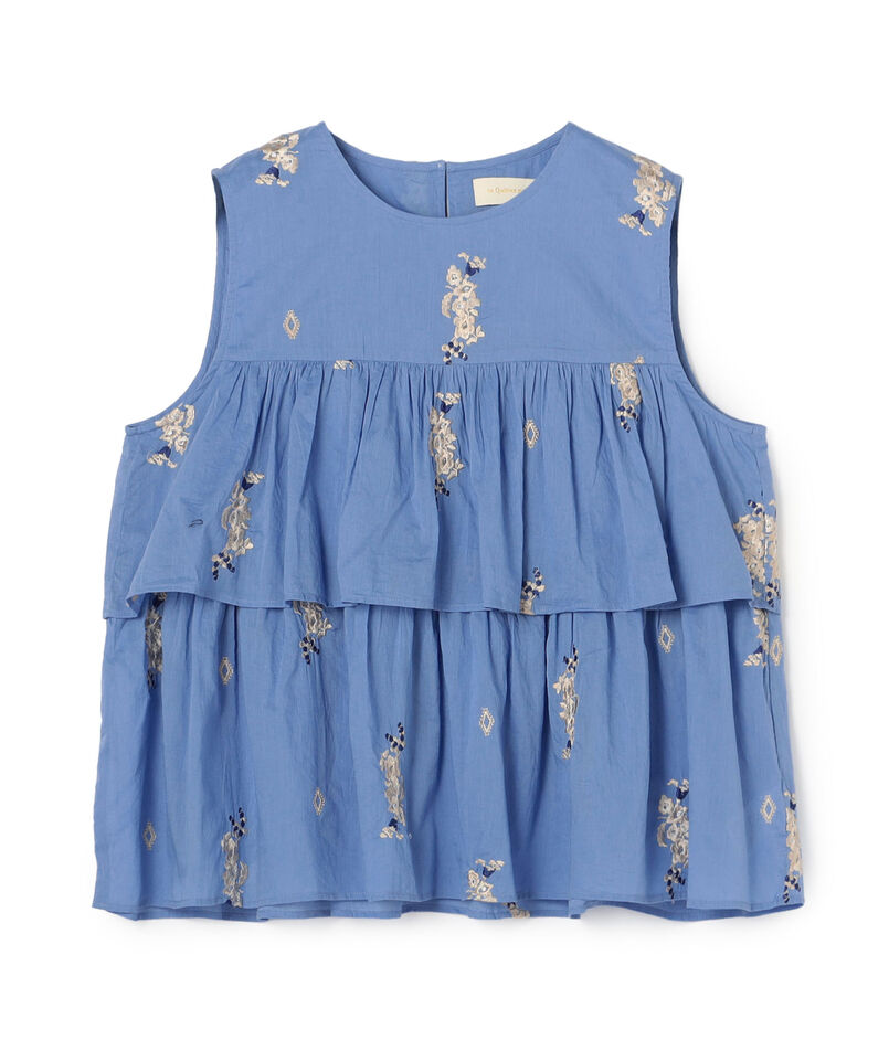 ne Quittez pas Cotton Voile Jasmine ブラウス