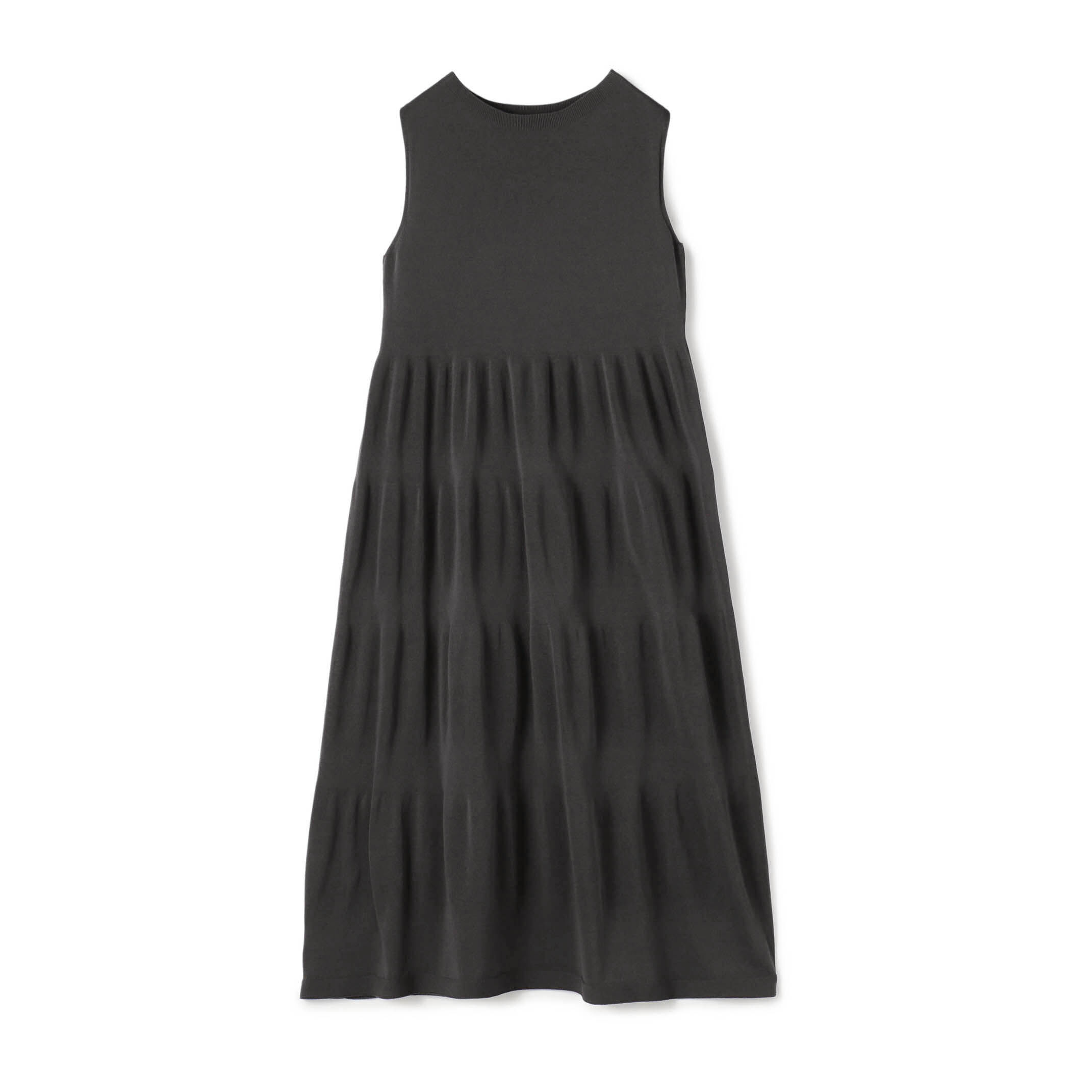 ドライポリエステルコットン アメリカンスリーブワンピース