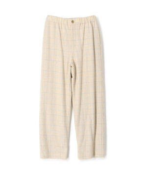 エコテックウールストレッチ イージーストレートパンツ