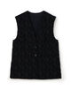 シャイニーカットジャカード Vカラージレ