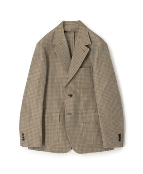 リネンウール ハンティングジャケット DORMEUIL BELFAST