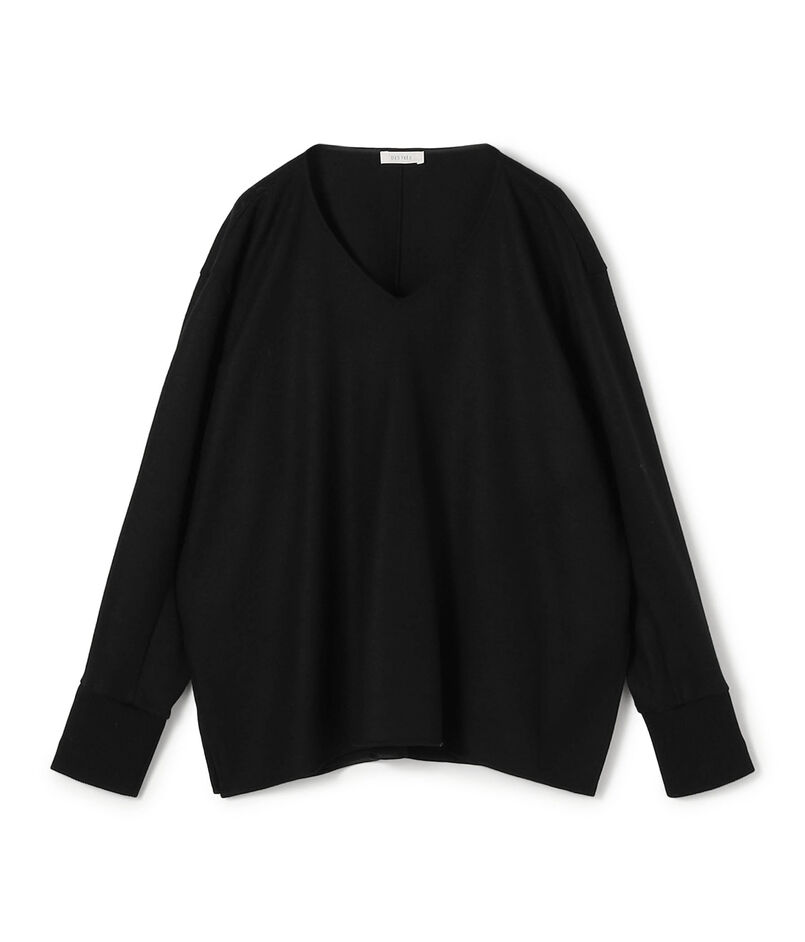 【WEB先行予約】ニットコンビネーション Vネックプルオーバー